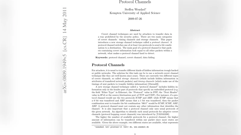 Protocol Channels