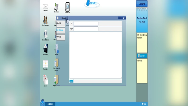 Citadel E-Learning: A New Dimension to Learning System