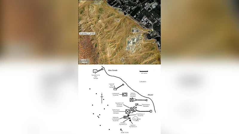 Abusir: from Pliny the Elder to Google Maps