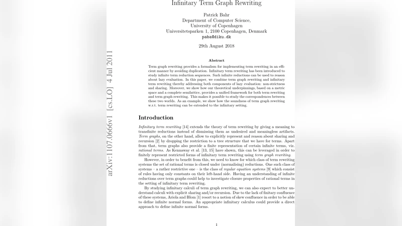 Infinitary Term Graph Rewriting