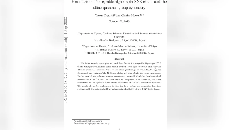 Form factors of integrable higher-spin XXZ chains and the affine   quantum-group symmetry