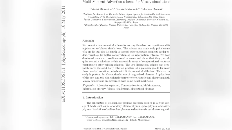 Multi-Moment Advection scheme for Vlasov simulations