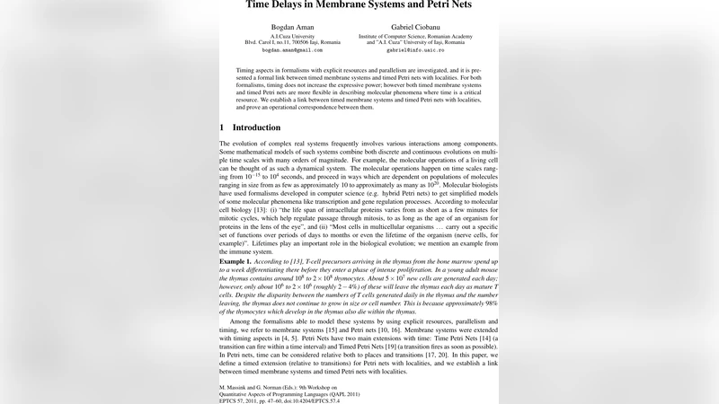Time Delays in Membrane Systems and Petri Nets