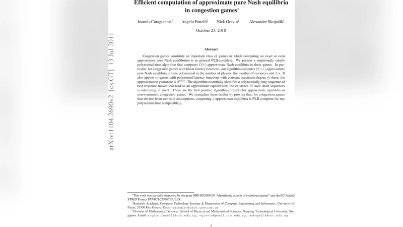 Efficient computation of approximate pure Nash equilibria in congestion   games