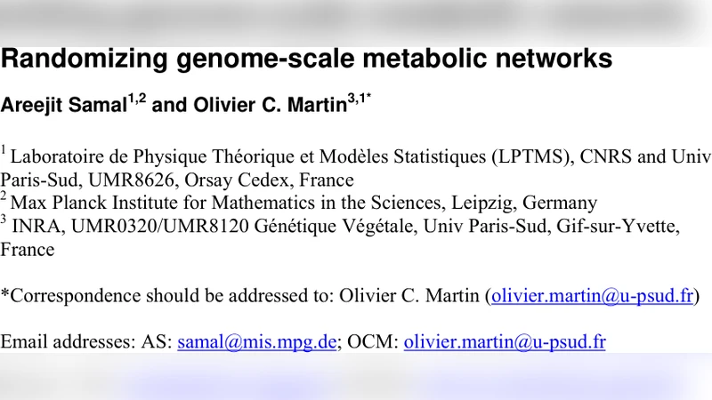 Randomizing genome-scale metabolic networks