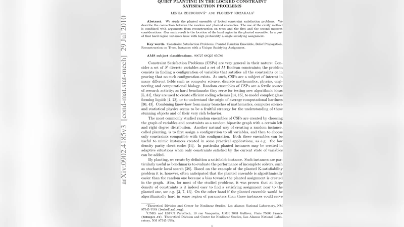 Quiet Planting in the Locked Constraint Satisfaction Problems