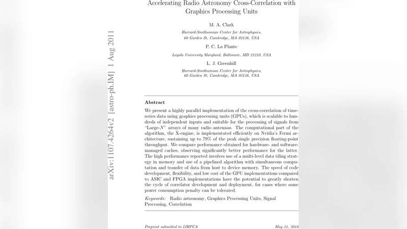 Accelerating Radio Astronomy Cross-Correlation with Graphics Processing   Units