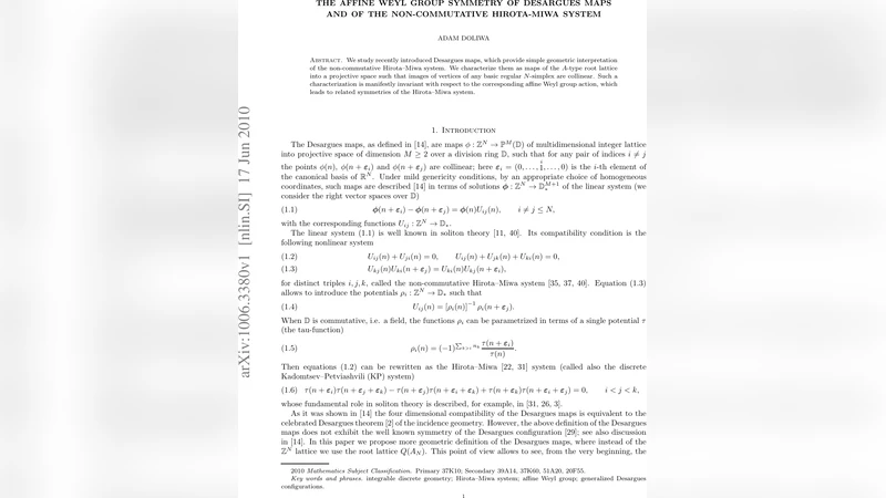 The affine Weyl group symmetry of Desargues maps and of the   non-commutative Hirota-Miwa system