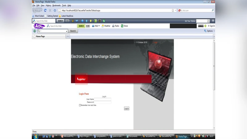 Development of a Window Based Security System for Electronic Data   Interchange