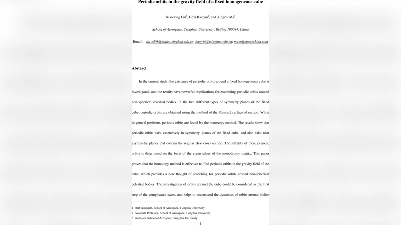 Periodic orbits in the gravity field of a fixed homogeneous cube