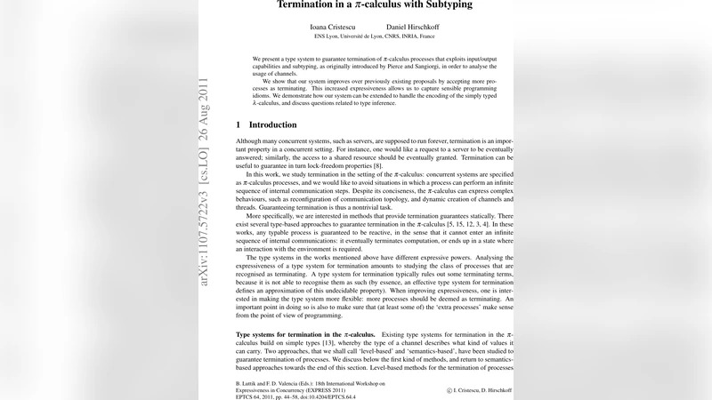 Termination in a Pi-calculus with Subtyping