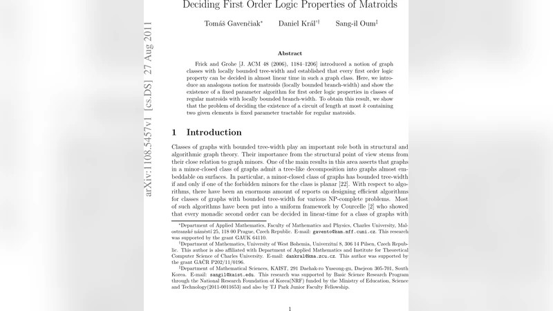 Deciding first order logic properties of matroids