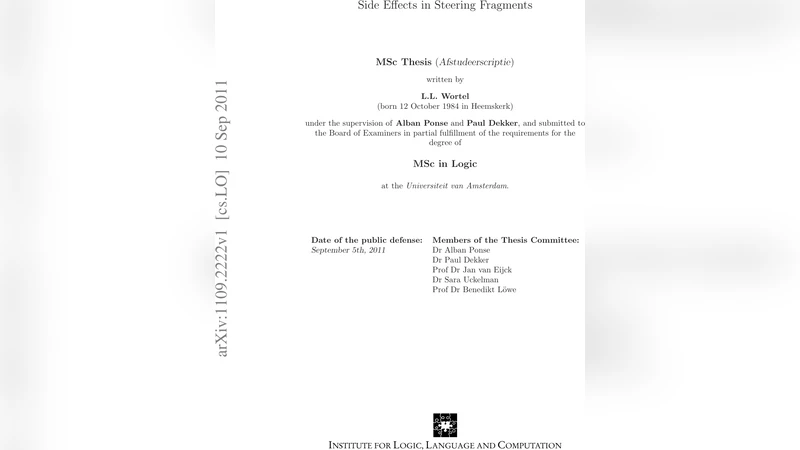 Side Effects in Steering Fragments