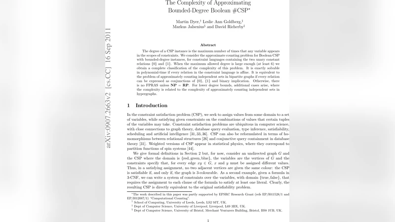 The Complexity of Approximating Bounded-Degree Boolean sharp CSP