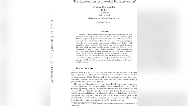 Tree Exploration for Bayesian RL Exploration