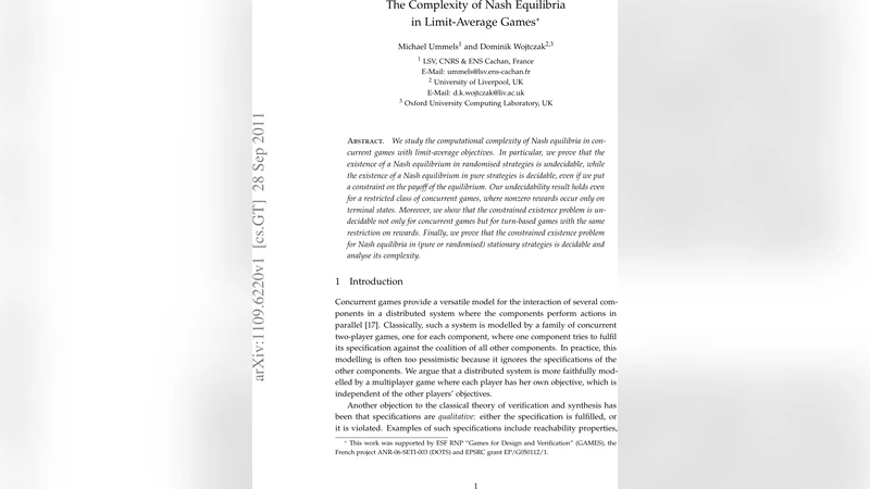 The Complexity of Nash Equilibria in Limit-Average Games