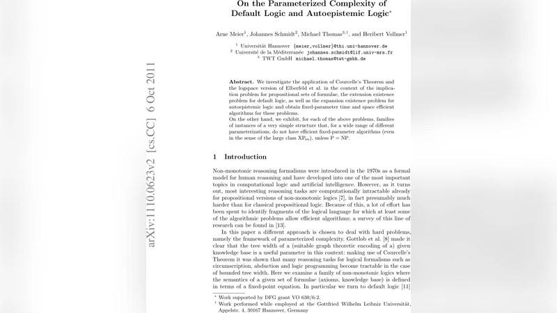 On the Parameterized Complexity of Default Logic and Autoepistemic Logic