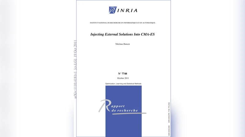 Injecting External Solutions Into CMA-ES