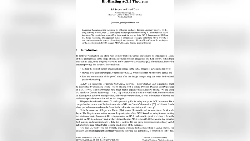 Bit-Blasting ACL2 Theorems
