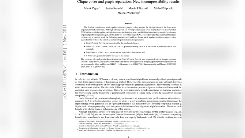 Clique cover and graph separation: New incompressibility results