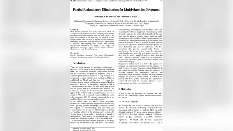 Partial Redundancy Elimination for Multi-threaded Programs