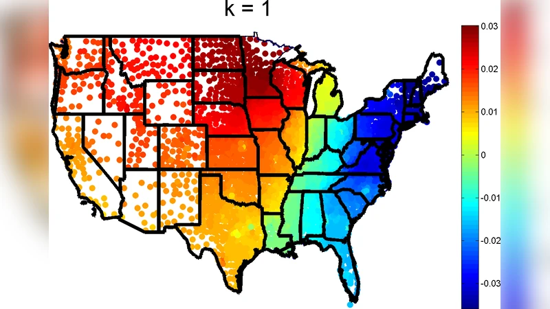 Extracting spatial information from networks with low-order eigenvectors