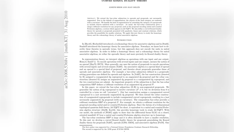 Curved Koszul duality theory