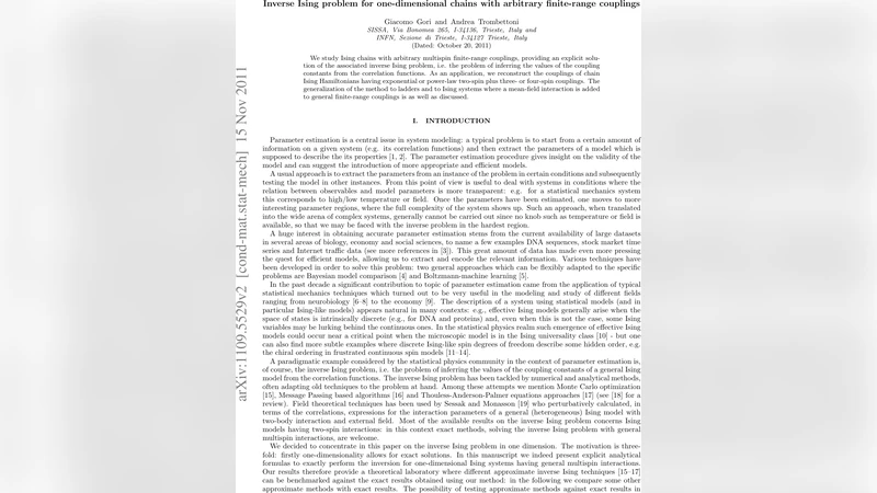 Inverse Ising problem for one-dimensional chains with arbitrary   finite-range couplings