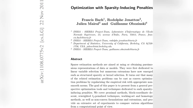 Optimization with Sparsity-Inducing Penalties