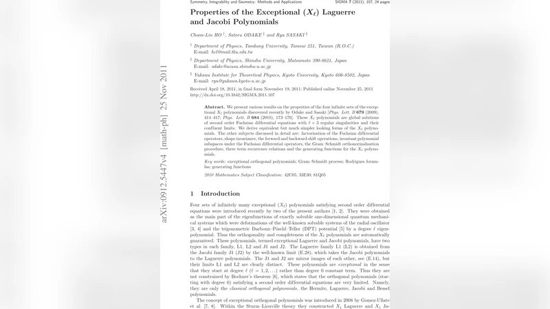 Properties of the Exceptional ($X_{ell}$) Laguerre and Jacobi   Polynomials