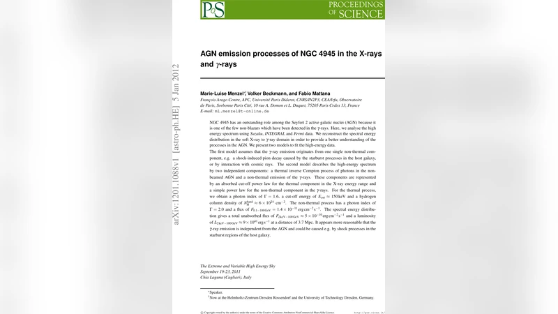 AGN emission processes of NGC 4945 in the X-rays and gamma-rays