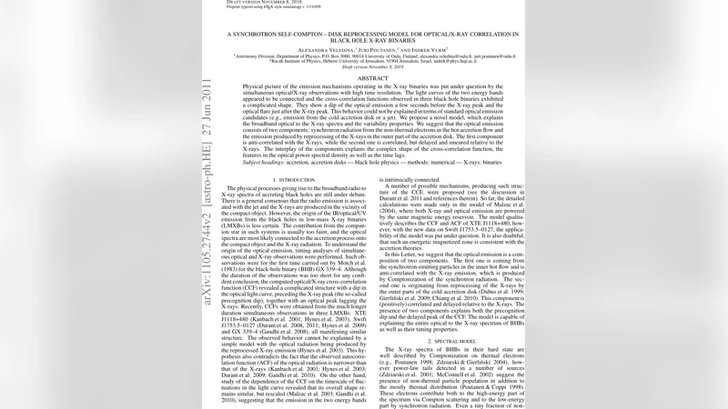 A synchrotron self-Compton -- disk reprocessing model for optical/X-ray   correlation in black hole X-ray binaries