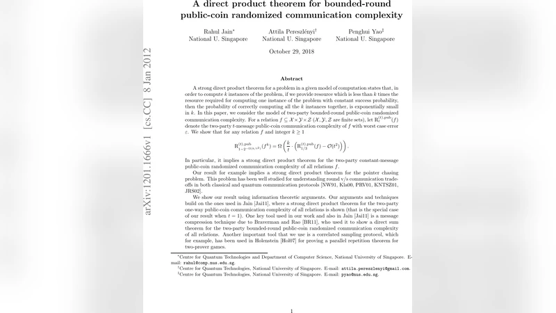 A direct product theorem for bounded-round public-coin randomized   communication complexity