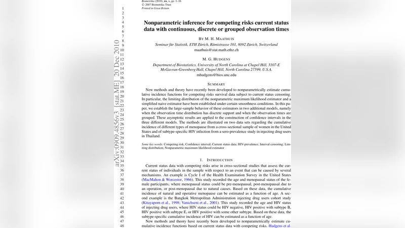 Nonparametric inference for competing risks current status data with   continuous, discrete or grouped observation times