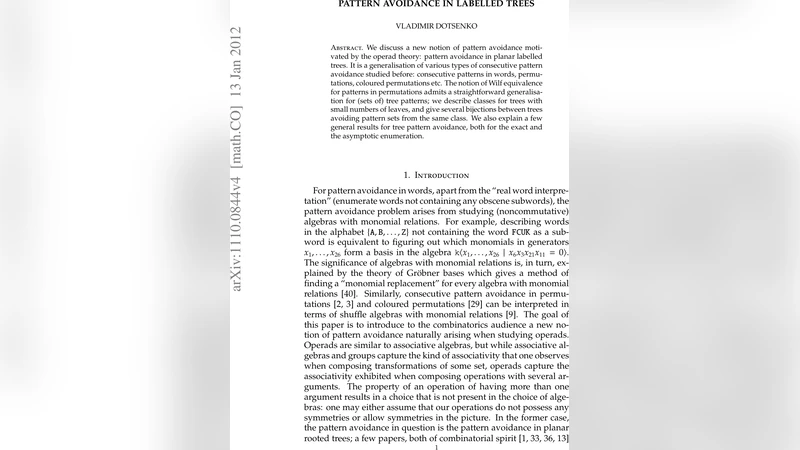 Pattern avoidance in labelled trees