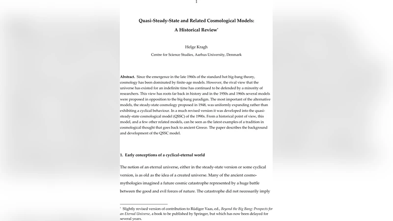 Quasi-Steady-State and Related Cosmological Models: A Historical Review