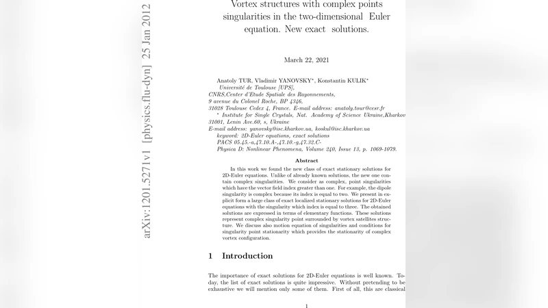 Vortex structures with complex points singularities in the   two-dimensional Euler equation. New exact solutions