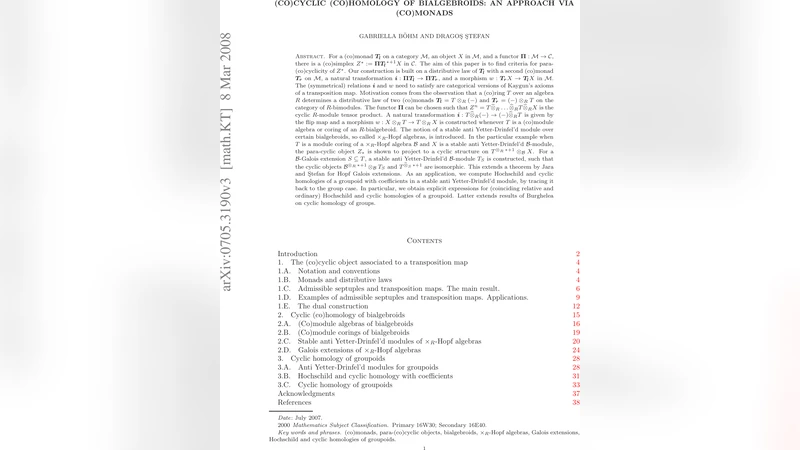 (Co)cyclic (co)homology of bialgebroids: An approach via (co)monads
