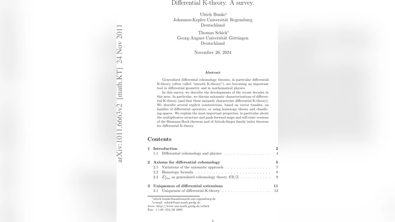 Differential K-theory. A survey