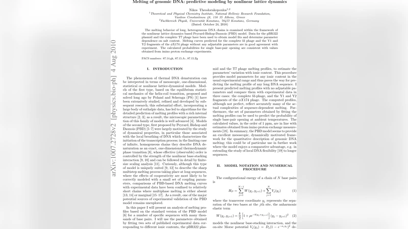 Melting of genomic DNA: predictive modeling by nonlinear lattice   dynamics