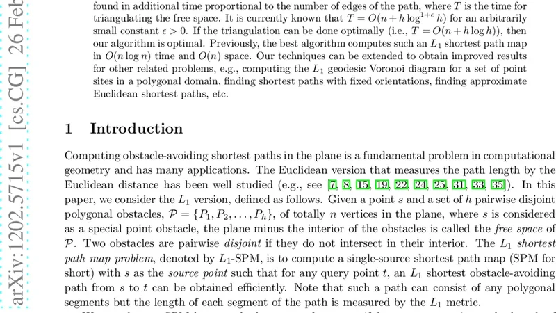 Computing L1 Shortest Paths among Polygonal Obstacles in the Plane