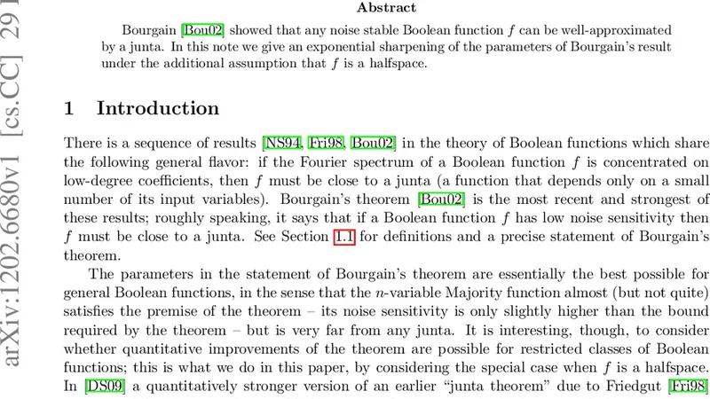 On the Distribution of the Fourier Spectrum of Halfspaces