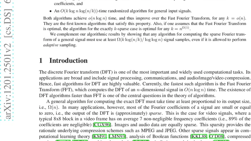 Nearly Optimal Sparse Fourier Transform