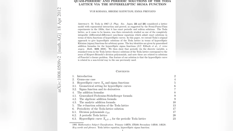 Quasi-periodic and periodic solutions of the Toda lattice via the   hyperelliptic sigma function