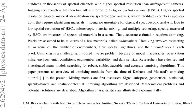 Hyperspectral Unmixing Overview: Geometrical, Statistical, and Sparse   Regression-Based Approaches
