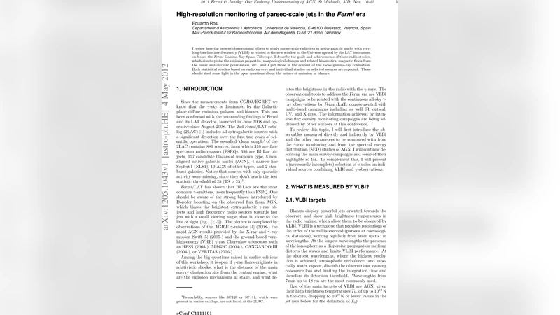 High-resolution monitoring of parsec-scale jets in the Fermi era