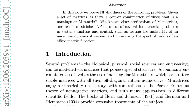 NP-hardness of polytope M-matrix testing and related problems