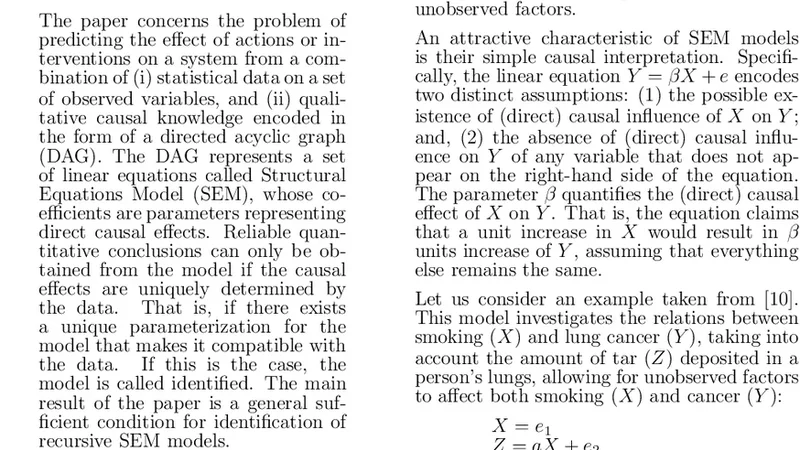 Graphical Condition for Identification in recursive SEM