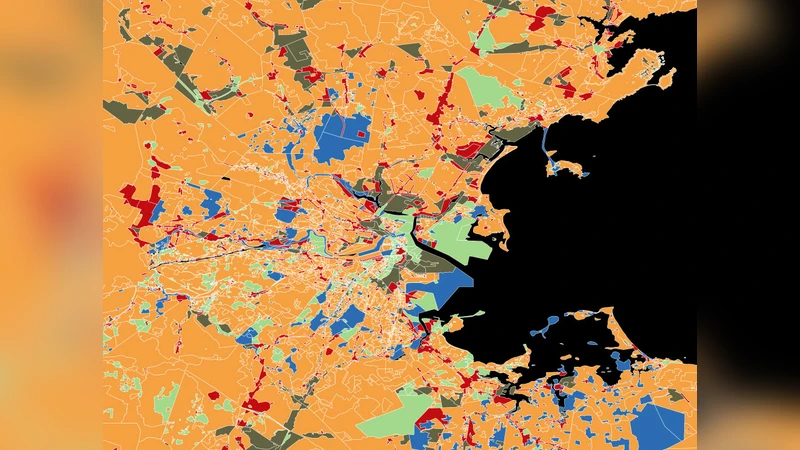 Inferring land use from mobile phone activity