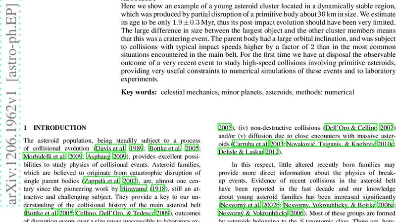 Recent collisional jet from a primitive asteroid